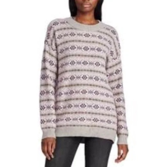 Lauren Ralph Lauren Women's Cotton  Multi Printed Pullover Sweater NWT - Picture 1 of 11